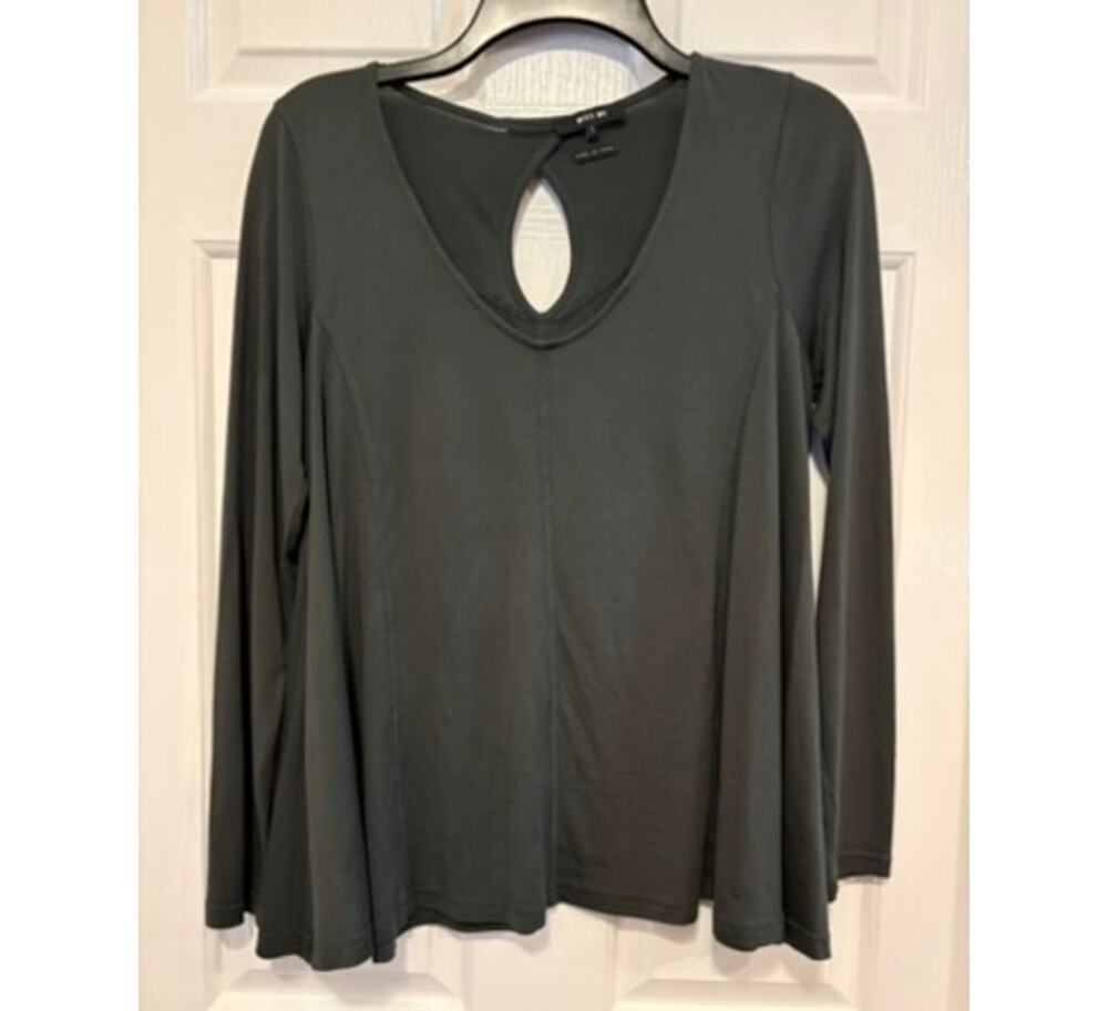 Miss Me green blouse long sleeve small
